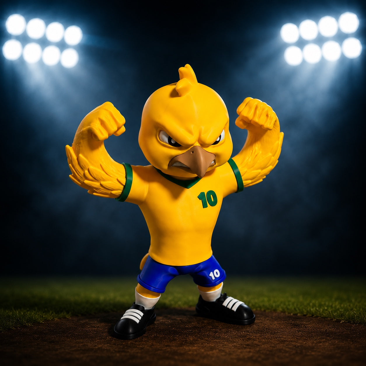 Brazilian Canary Mascot – Limited Edition Collectible
