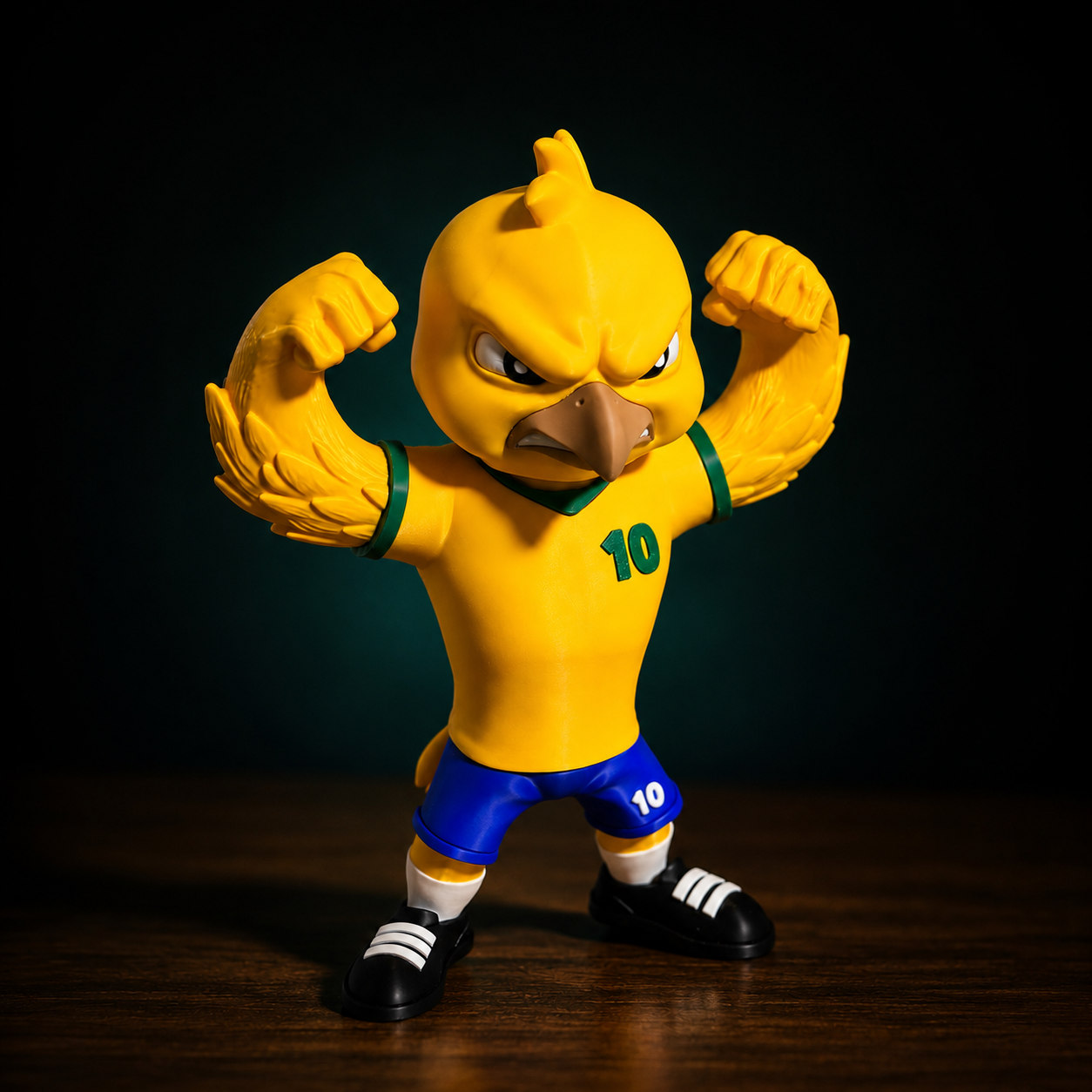 Brazilian Canary Mascot – Limited Edition Collectible